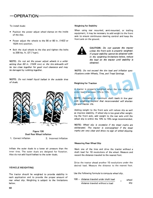 Ford New Holland 6700, 7700 Tractor Operation and Maintenance Manual 42670020-4