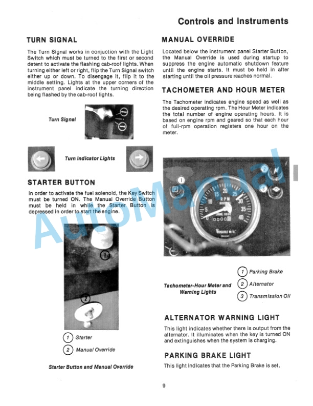 Alternative view of Ford New Holland 700 Series 2 4WD Tractor Operation and Maintenance Manual 42070020