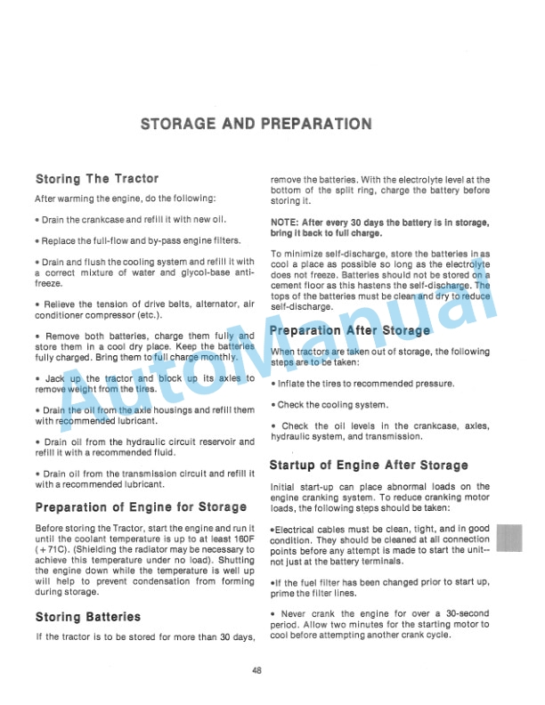 Ford New Holland 700 Series 2 4WD Tractor Operation and Maintenance Manual 42070020 5 Ford New Holland 700 Series 2 4WD Tractor Operation and Maintenance Manual 42070020 - Image 5