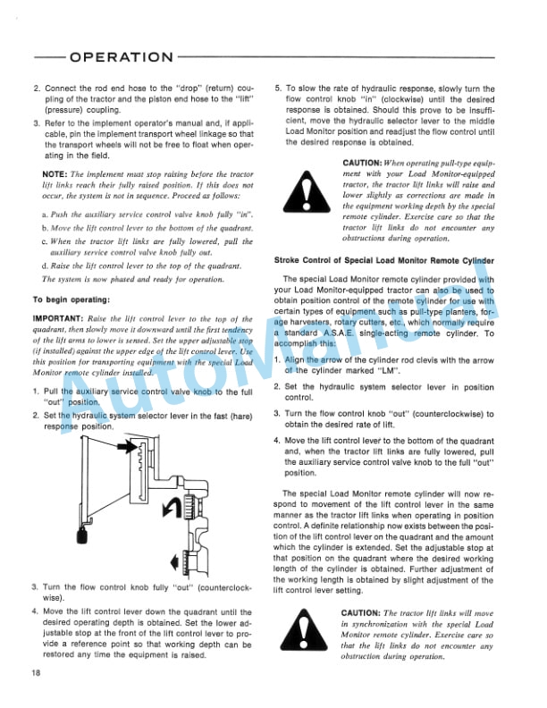 Ford New Holland 7000 Tractor Operation and Maintenance Manual 42700010 4 Ford New Holland 7000 Tractor Operation and Maintenance Manual 42700010 - Image 4