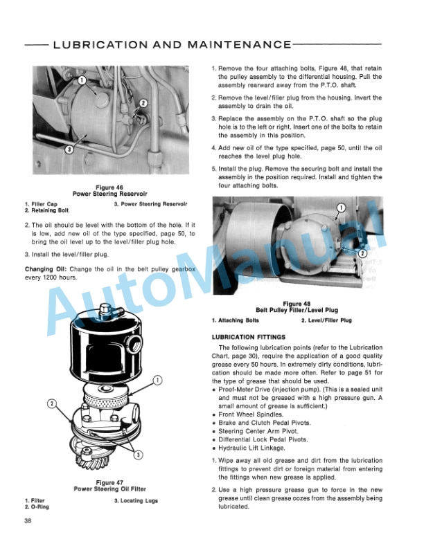 Ford New Holland 7000 Tractor Operation and Maintenance Manual 42700010 5 Ford New Holland 7000 Tractor Operation and Maintenance Manual 42700010 - Image 5