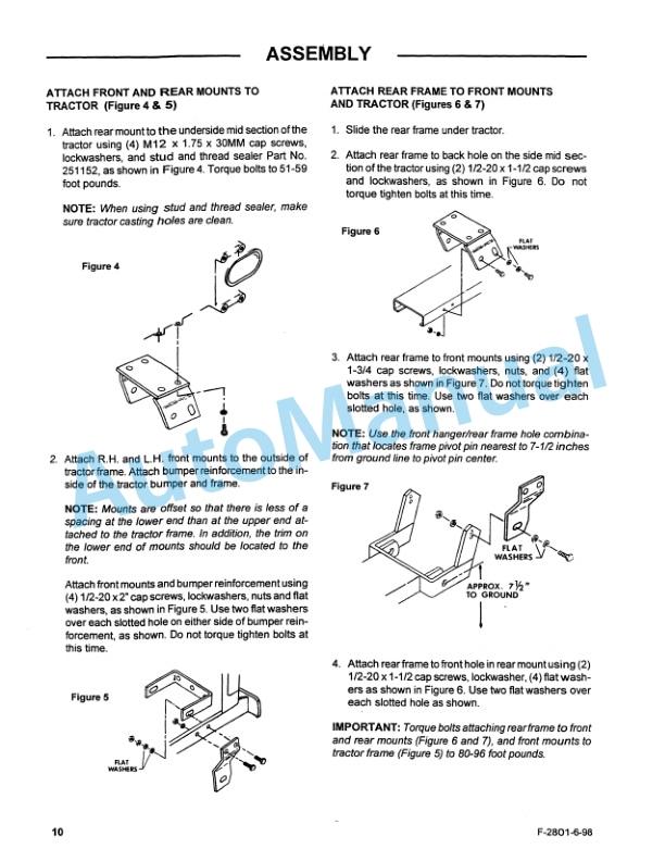 Ford New Holland 702C Series Front Blade Operation and Maintenance Manual 42070217 4 Ford New Holland 702C Series Front Blade Operation and Maintenance Manual 42070217-4