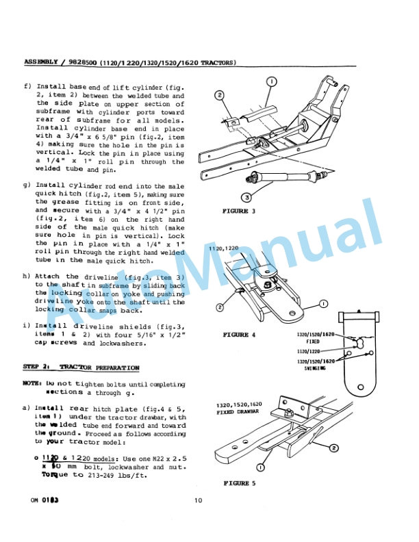 Ford New Holland 715B Series Rear Mounted Two Stage Snowblower Operation and Maintenance Manual 42648030 2 Ford New Holland 715B Series Rear Mounted Two Stage Snowblower Operation and Maintenance Manual 42648030-2
