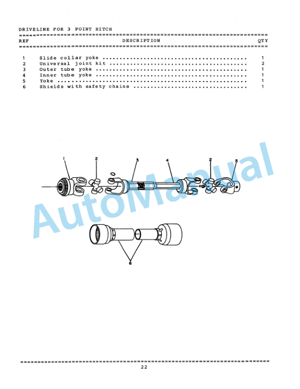 Ford New Holland 715C Series Rear Mounted Two Stage Snowblower Operation and Maintenance Manual 42648010 5 Ford New Holland 715C Series Rear Mounted Two Stage Snowblower Operation and Maintenance Manual 42648010-5