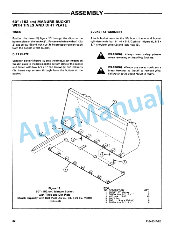 Ford New Holland 7209 Series Quick Attach Farm Loader Operation and Maintenance Manual 42720911 5 Ford New Holland 7209 Series Quick Attach Farm Loader Operation and Maintenance Manual 42720911-5