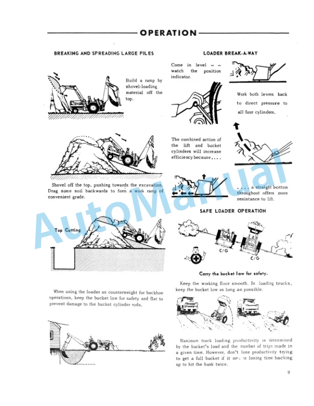 Ford New Holland 724 Series Loader Owner Manual SEO8840A 3 Ford New Holland 724 Series Loader Owner Manual SEO8840A-3