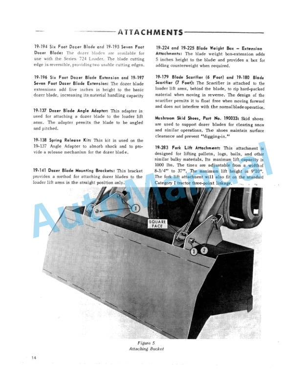Ford New Holland 724 Series Loader Owner Manual SEO8840A 4 Ford New Holland 724 Series Loader Owner Manual SEO8840A-4