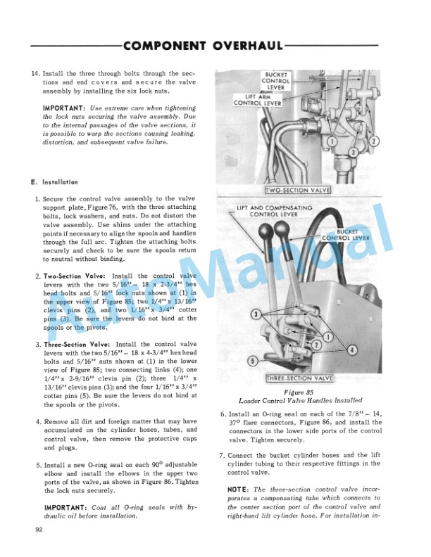 Ford New Holland 727, 730, 735, 740 Series Loader Service Manual 40072740 5 Ford New Holland 727, 730, 735, 740 Series Loader Service Manual 40072740-5