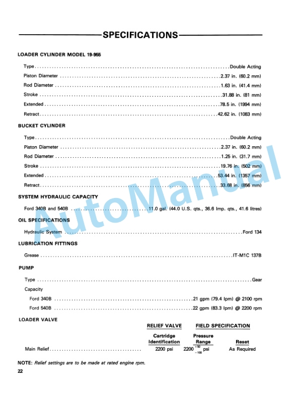 Ford New Holland 745 Series Loader Operation and Maintenance Manual 42074514 5 Ford New Holland 745 Series Loader Operation and Maintenance Manual 42074514 - Image 5