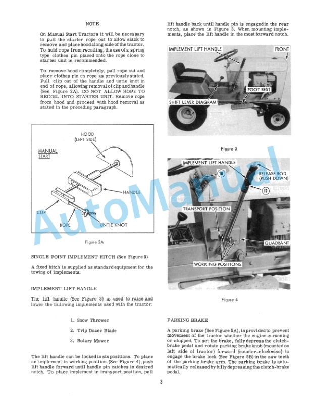 Ford New Holland 75 Series Lawn Tractor Operation and Maintenance Manual 42007020 2 Ford New Holland 75 Series Lawn Tractor Operation and Maintenance Manual 42007020-2