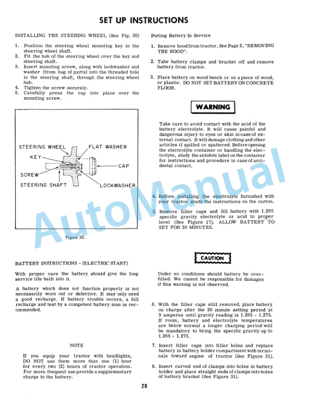 Ford New Holland 75 Series Lawn Tractor Operation and Maintenance Manual 42007020 5 Ford New Holland 75 Series Lawn Tractor Operation and Maintenance Manual 42007020-5