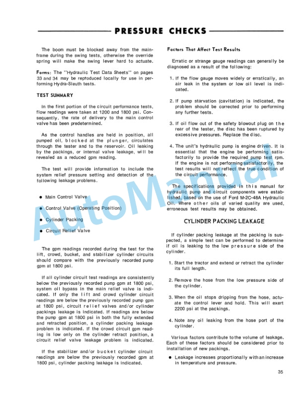 Ford New Holland 750, 753, 755 Series Backhoe Service Manual 40075031 4 Ford New Holland 750, 753, 755 Series Backhoe Service Manual 40075031 - Image 4