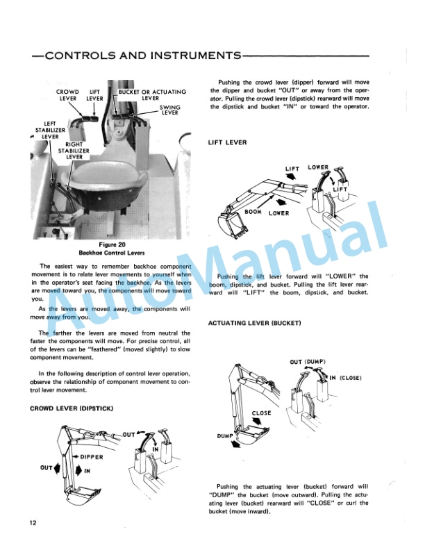 Ford New Holland 750 Tractor Loader Backhoe Operation and Maintenance Manual 42075010 2 Ford New Holland 750 Tractor Loader Backhoe Operation and Maintenance Manual 42075010-2