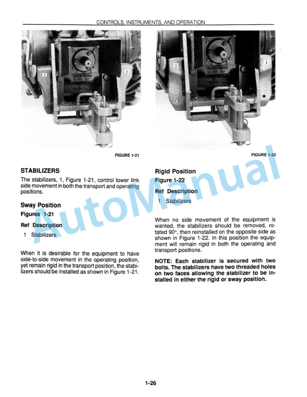 Ford New Holland 7530 High Clearance Tractor Operation and Maintenance Manual 42753010 3 Ford New Holland 7530 High Clearance Tractor Operation and Maintenance Manual 42753010 - Image 3
