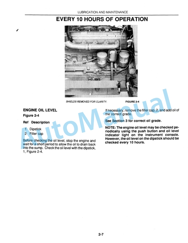 Ford New Holland 7530 High Clearance Tractor Operation and Maintenance Manual 42753010 4 Ford New Holland 7530 High Clearance Tractor Operation and Maintenance Manual 42753010 - Image 4