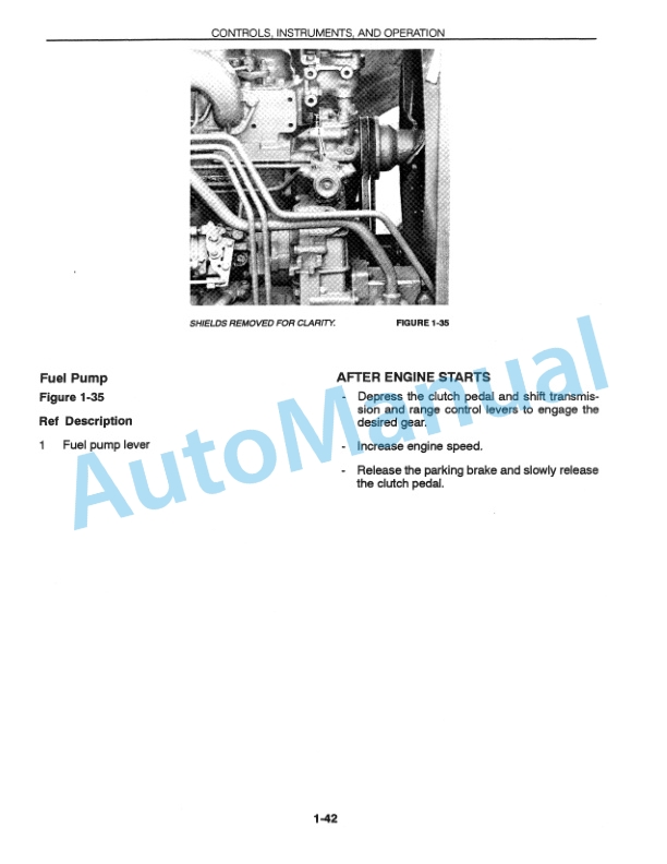 Ford New Holland 7530 Supplement High Clearance Tractor Operation and Maintenance Manual 42753011 4 Ford New Holland 7530 Supplement High Clearance Tractor Operation and Maintenance Manual 42753011-4