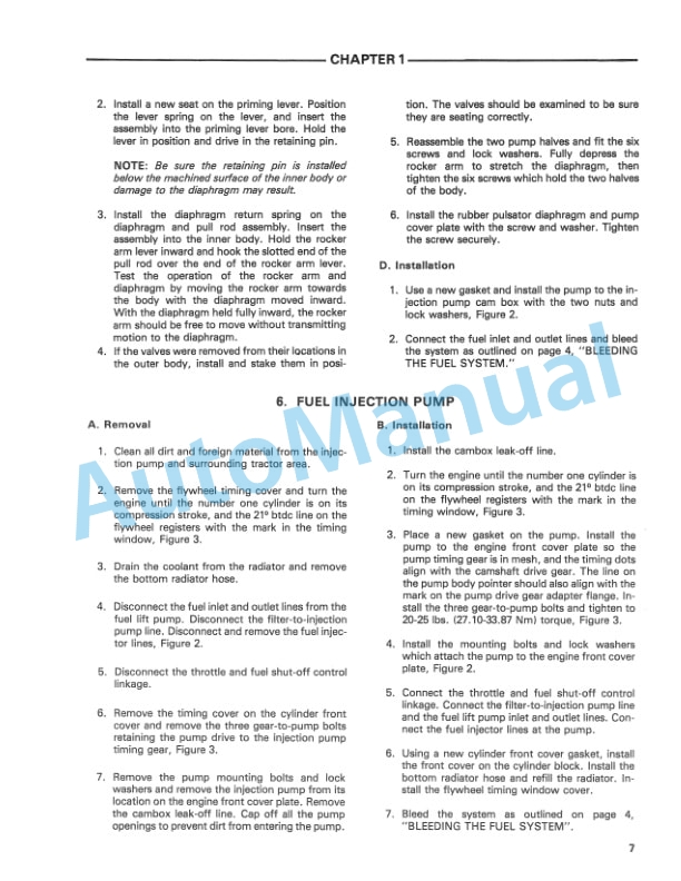 Alternative view of Ford New Holland 755, 755A, 755B Tractor Loader Backhoe Service Manual 40075510