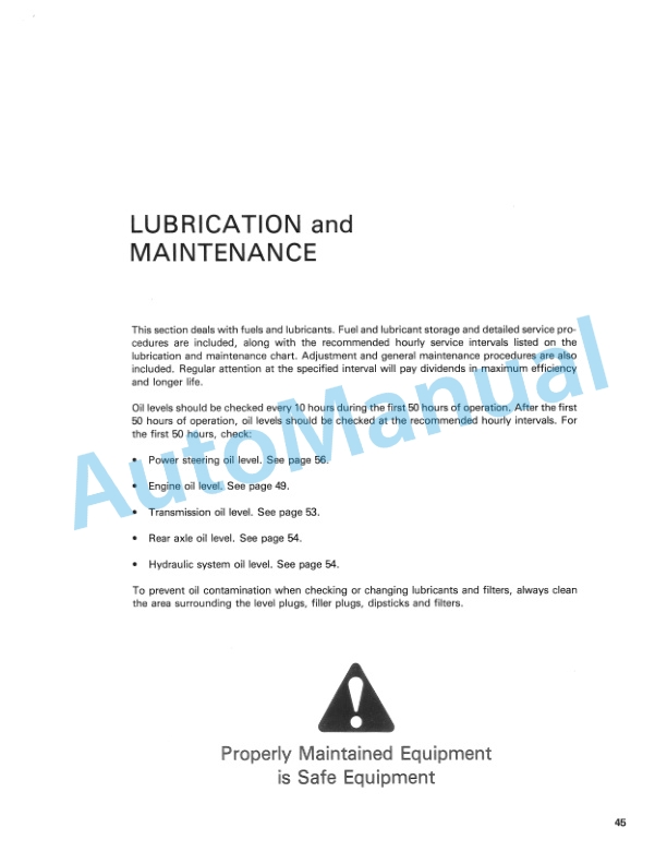 Ford New Holland 755 Tractor Loader Backhoe Operation and Maintenance Manual 42075510 4 Ford New Holland 755 Tractor Loader Backhoe Operation and Maintenance Manual 42075510-4