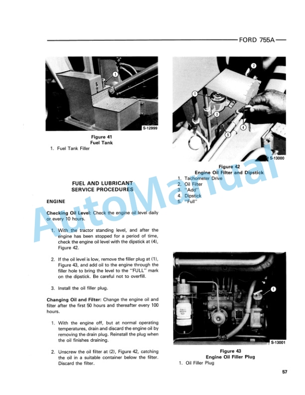 Ford New Holland 755A Tractor Loader Backhoe Operation and Maintenance Manual 42075511 4 Ford New Holland 755A Tractor Loader Backhoe Operation and Maintenance Manual 42075511-4