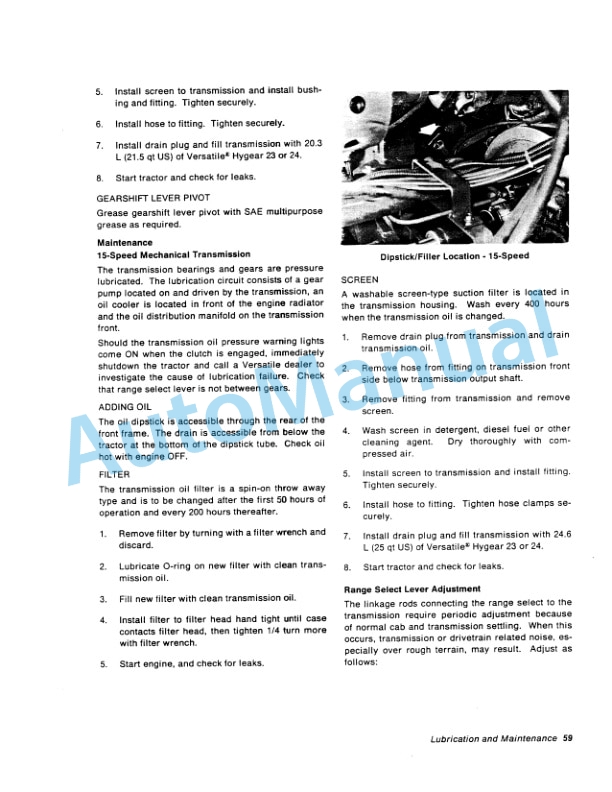 Ford New Holland 756 Tractor Operation and Maintenance Manual 42075611 4 Ford New Holland 756 Tractor Operation and Maintenance Manual 42075611-4