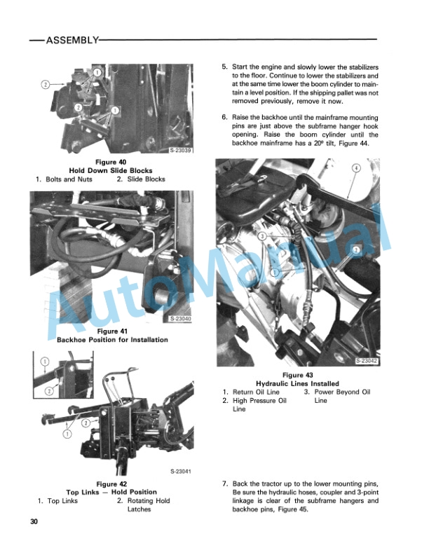 Ford New Holland 764 Series Backhoe Operation and Maintenance Manual 42076410 5 Ford New Holland 764 Series Backhoe Operation and Maintenance Manual 42076410 - Image 5