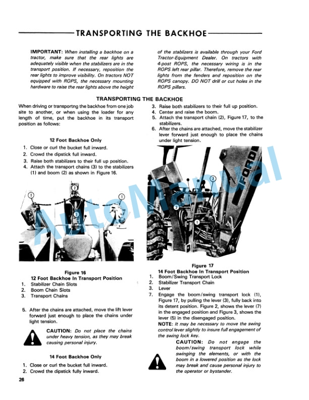 Ford New Holland 765 Series Backhoe Operation and Maintenance Manual 42076510 5 Ford New Holland 765 Series Backhoe Operation and Maintenance Manual 42076510 - Image 5