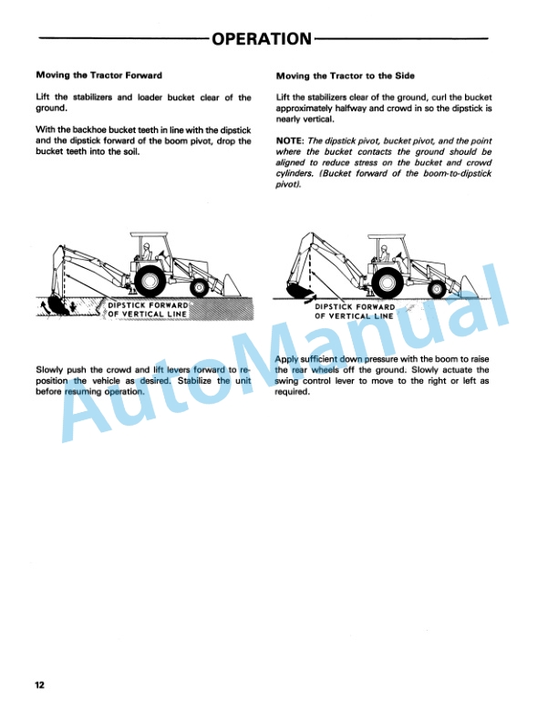 Ford New Holland 765 Series Backhoe Operation and Maintenance Manual 42076512 3 Ford New Holland 765 Series Backhoe Operation and Maintenance Manual 42076512 - Image 3