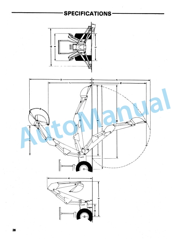 Ford New Holland 765 Series Backhoe Operation and Maintenance Manual 42076512 5 Ford New Holland 765 Series Backhoe Operation and Maintenance Manual 42076512 - Image 5
