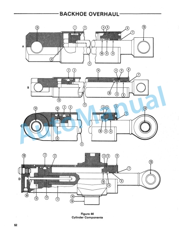 Ford New Holland 765 Series Backhoe Repair Manual 40076510 4 Ford New Holland 765 Series Backhoe Repair Manual 40076510-4