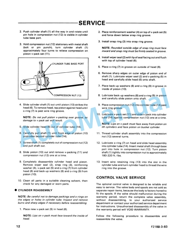 Ford New Holland 768B Series Quick Attach Loader Operation and Maintenance Manual 42076812 3 Ford New Holland 768B Series Quick Attach Loader Operation and Maintenance Manual 42076812-3