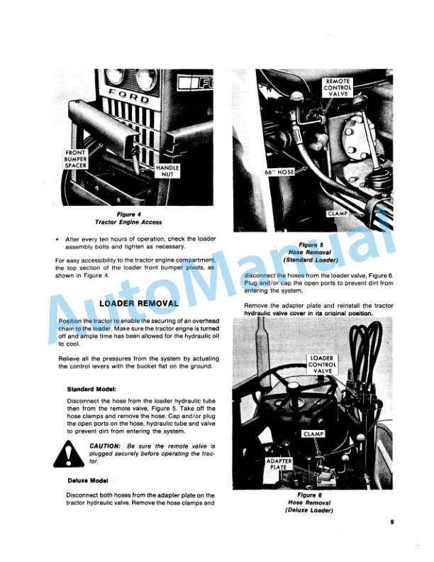 Ford New Holland 770 Series Farm Loader Operation and Maintenance Manual 42077010 3 Ford New Holland 770 Series Farm Loader Operation and Maintenance Manual 42077010-3