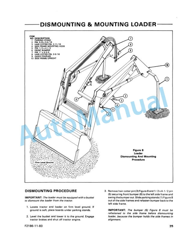 Ford New Holland 770B Series Quick Attach Loader Operation and Maintenance Manual 42077013 5 Ford New Holland 770B Series Quick Attach Loader Operation and Maintenance Manual 42077013-5