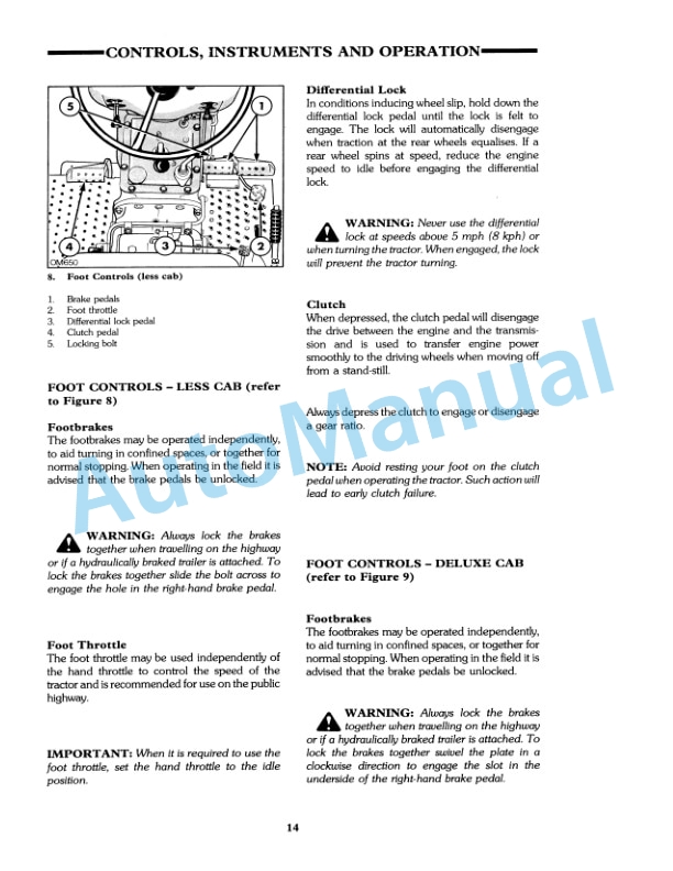 Alternative view of Ford New Holland 7810 Series Tractor Operation and Maintenance Manual 42781010
