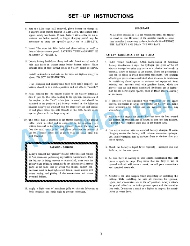 Alternative view of Ford New Holland 80 Series Lawn Tractor Operation and Maintenance Manual 42008010