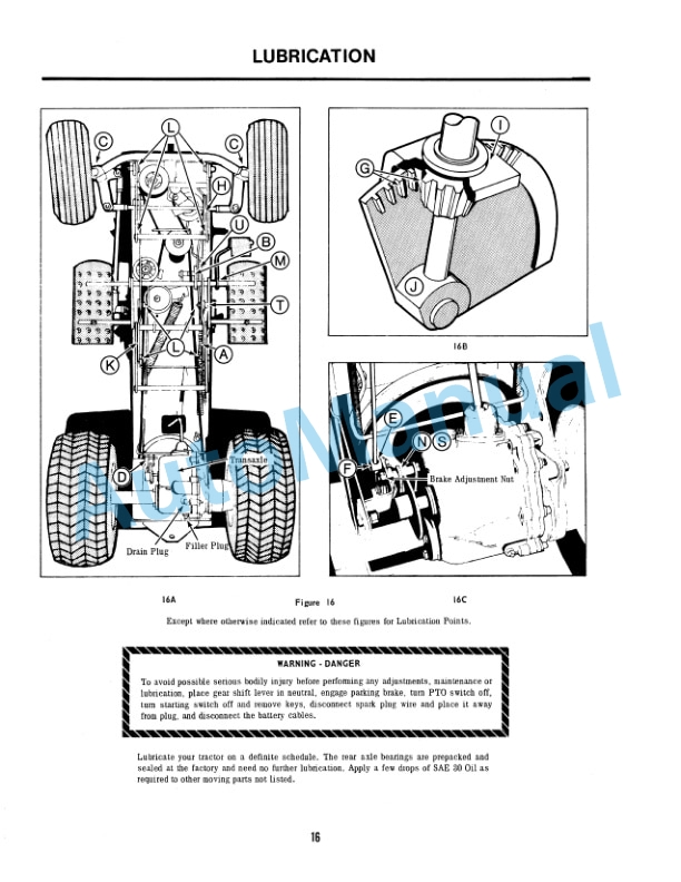 Ford New Holland 80 Series Lawn Tractor Operation and Maintenance Manual 42008010 4 Ford New Holland 80 Series Lawn Tractor Operation and Maintenance Manual 42008010 - Image 4