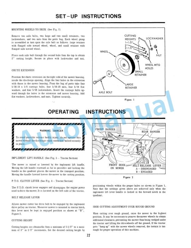Ford New Holland 80 Series Lawn Tractor Operation and Maintenance Manual 42008010 5 Ford New Holland 80 Series Lawn Tractor Operation and Maintenance Manual 42008010 - Image 5