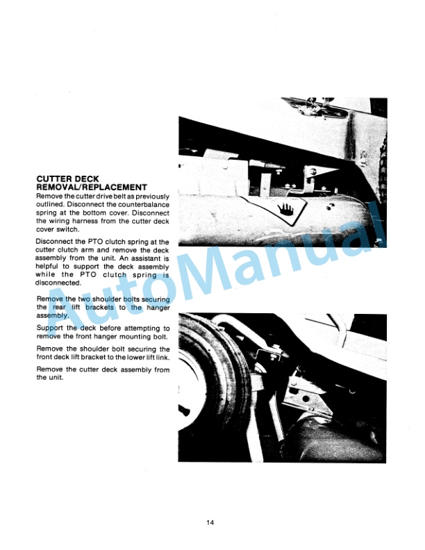 Ford New Holland 830, 1130 Series Rider Mower Tractor Service Manual 40083010 4 Ford New Holland 830, 1130 Series Rider Mower Tractor Service Manual 40083010 - Image 4