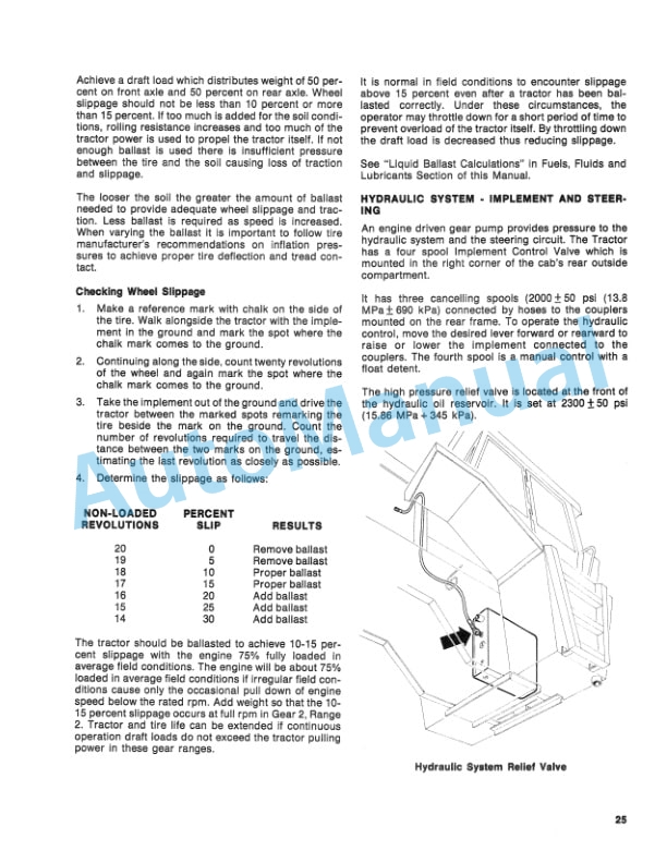 Ford New Holland 835, 855, 875 Tractor Operation and Maintenance Manual 42083530 3 Ford New Holland 835, 855, 875 Tractor Operation and Maintenance Manual 42083530 - Image 3
