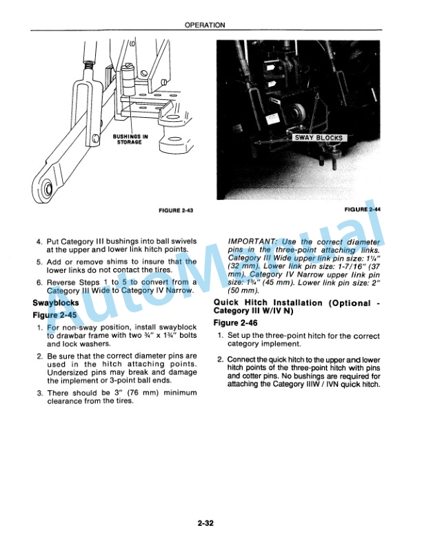 Ford New Holland 846, 876, 936, 946, 976 Tractor Operation and Maintenance Manual 42084651 3 Ford New Holland 846, 876, 936, 946, 976 Tractor Operation and Maintenance Manual 42084651-3