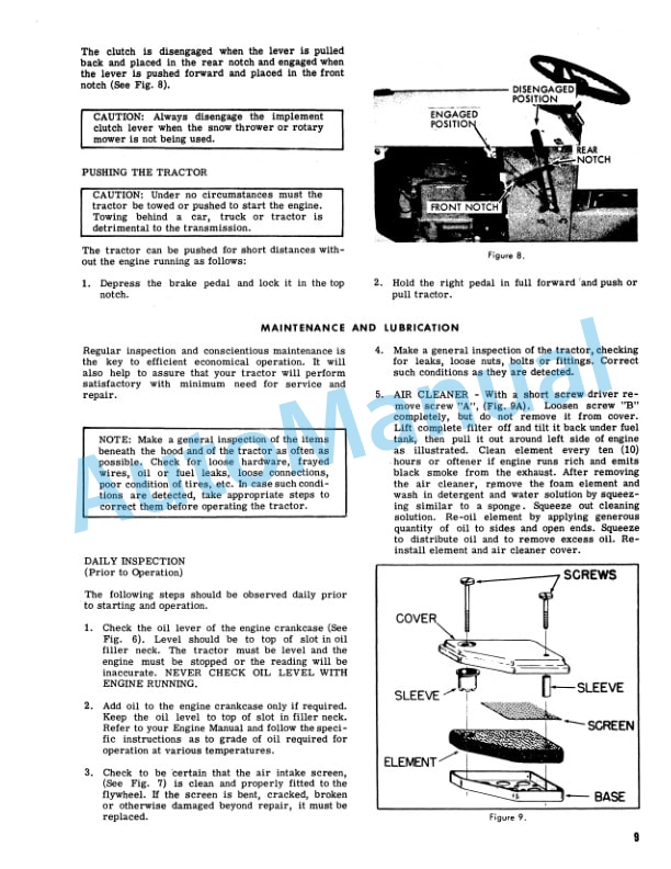 Ford New Holland 85 Series Lawn Tractor Operation and Maintenance Manual 42008510 3 Ford New Holland 85 Series Lawn Tractor Operation and Maintenance Manual 42008510 - Image 3