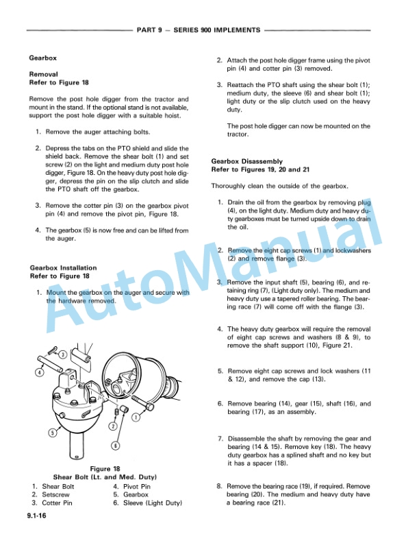 Ford New Holland 900 Series Implement Service Manual 40090090 2 Ford New Holland 900 Series Implement Service Manual 40090090-2