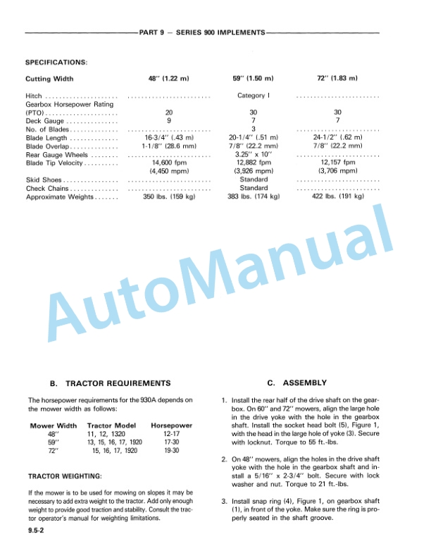 Ford New Holland 900 Series Implement Service Manual 40090090 4 Ford New Holland 900 Series Implement Service Manual 40090090-4