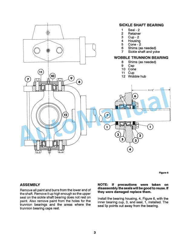 Ford New Holland 910H, 1116H Auger Header, 114, 116 Pivot Tongue Mower-Conditioner Service Manual 41699200 5 Ford New Holland 910H, 1116H Auger Header, 114, 116 Pivot Tongue Mower-Conditioner Service Manual 41699200-5
