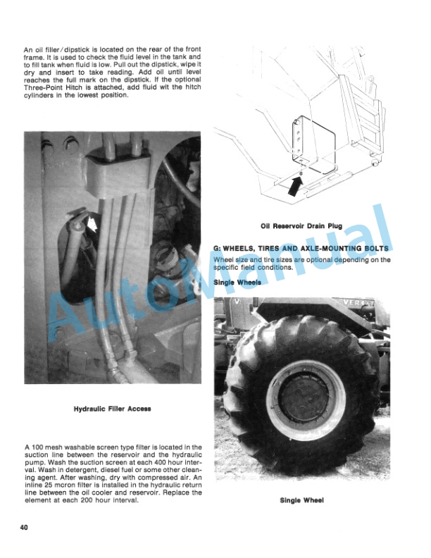 Ford New Holland 950 4WD Tractor Operation and Maintenance Manual 42095010 4 Ford New Holland 950 4WD Tractor Operation and Maintenance Manual 42095010-4