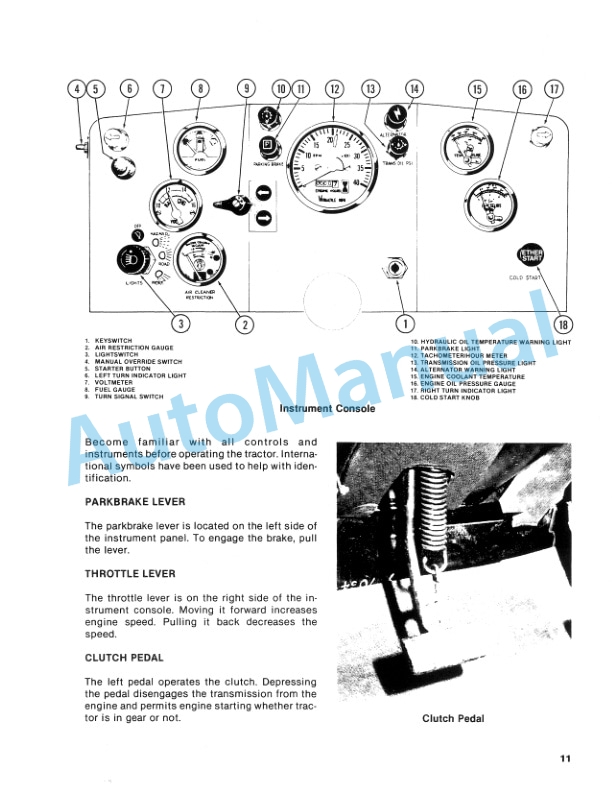 Ford New Holland 950 Tractor Operation and Maintenance Manual 42095012 2 Ford New Holland 950 Tractor Operation and Maintenance Manual 42095012-2