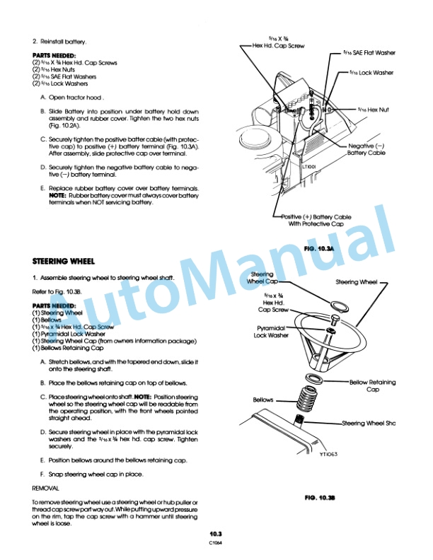 Ford New Holland 9607429 LT12H Lawn Tractor Operation and Maintenance Manual 42641210 4 Ford New Holland 9607429 LT12H Lawn Tractor Operation and Maintenance Manual 42641210-4