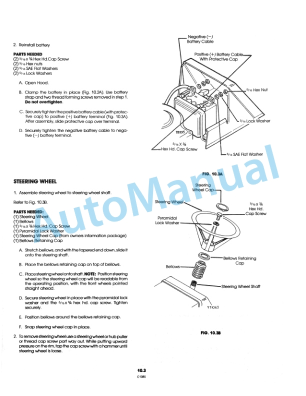 Ford New Holland 9607430 YT12.5, 9607431 YT16 Yard Tractor Operation and Maintenance Manual 42641066 4 Ford New Holland 9607430 YT12.5, 9607431 YT16 Yard Tractor Operation and Maintenance Manual 42641066 - Image 4