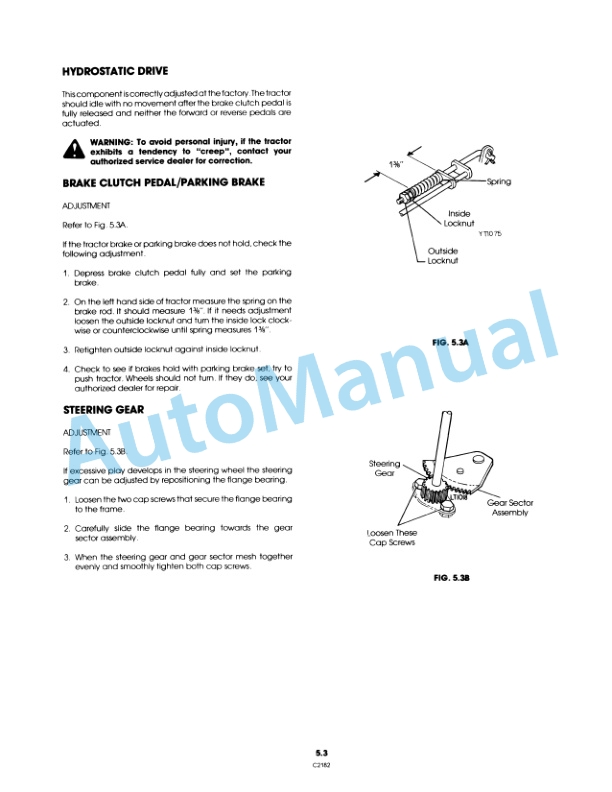Ford New Holland 9607480 LT12H Lawn Tractor Operation and Maintenance Manual 42641065 3 Ford New Holland 9607480 LT12H Lawn Tractor Operation and Maintenance Manual 42641065 - Image 3
