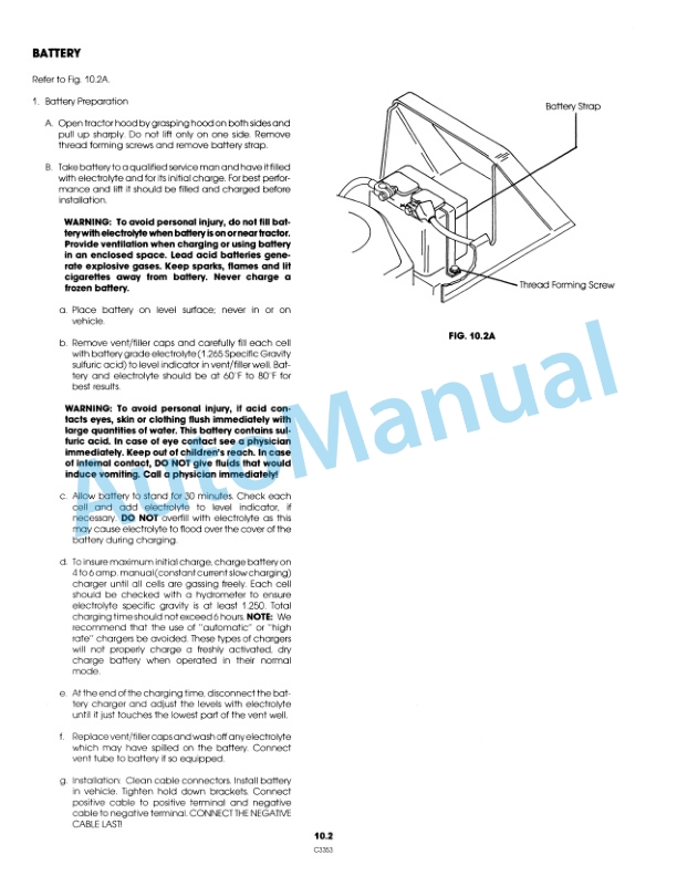 Ford New Holland 9800688 YT 18H Yard Tractor Operation and Maintenance Manual 42001812 4 Ford New Holland 9800688 YT 18H Yard Tractor Operation and Maintenance Manual 42001812 - Image 4