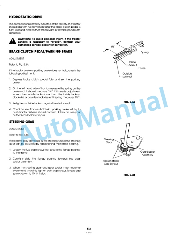 Ford New Holland 9800989 LT 12 Lawn Tractor Operation and Maintenance Manual 42001214 3 Ford New Holland 9800989 LT 12 Lawn Tractor Operation and Maintenance Manual 42001214 - Image 3